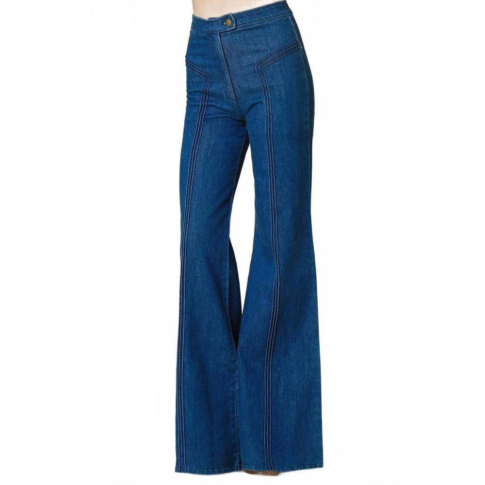 Stoned Immaculate Blue Flare Jeans